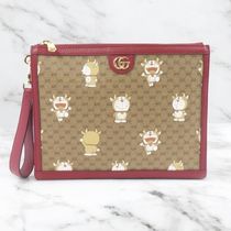 限定コラボ GUCCI×ドラえもん クラッチバッグ