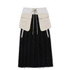 MISCHIEF スカート さらに100円引き◆MISCHIEF◆POCKET BELT LAYERED PLEATS SKIRT(2)