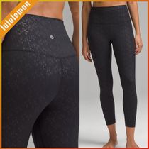 lululemon☆エンボス ブラック Align 25 ヨガ レギンス Nulu