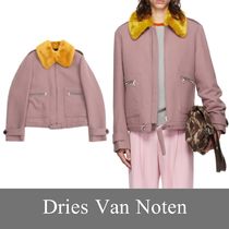 Dries Van Noten★ピンクウールジャケット★送関込み