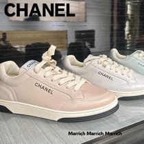 CHANEL《シンプルがお洒落》シャネル カーフ スキン スニーカー