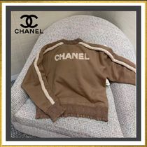 【もこもこロゴがポイント♪】CHANEL スエット トップス