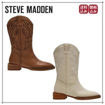 （US発）Steve Madden　ウエスタン アンクルブーツ