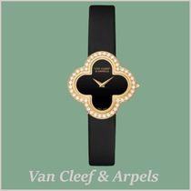 VanCleef ＆Arpels アルハンブラ ウォッチ ミディアム オニキス