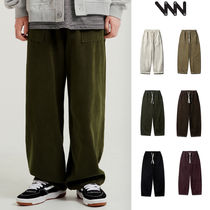 【WV PROJECT】24FW★ Smore Cotton Brushed Banding Pants