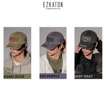 【EZKATON】24FW★ Pointed Damage Ball Cap