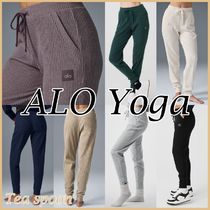 ALO Yoga◆ミューズ リブ スウェット パンツ 7色展開　送料込