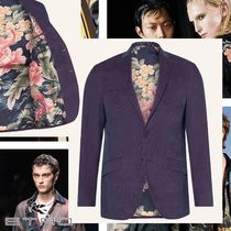 ETRO コットン混 ベルベット テーラードジャケット