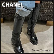 CHANEL【脚長効果抜群♪】ロングブーツ