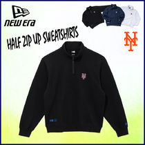 スウェットシャツ★ニューエラ★ハーフジップアップ NY METS