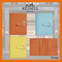 【ワンランク上の素材・最高級】HERMES べアン コンパクト 財布