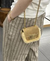 小さめだけど物が入る！モコモコ CELINE ミニチェーンクロード