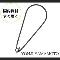 【YOHJI YAMAMOTO】SILVER/WDIA DEEP NECKLACE　by riefe