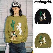 【mahagrid】24FW★ MGD COWBOY KNIT SWEATER