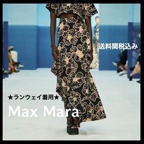 送料関税込み★Max Mara★アシンメトリー  マキシスカート