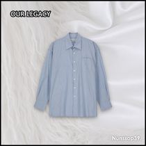 《OUR LEGACY》 M4242BBD バーロウド オックスフォード シャツ