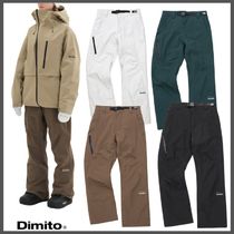 ★Dimito★スノーウェア 24 BIO SLIM PANTS BLACK (Slim Fit)