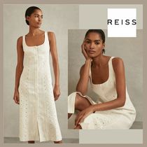 Reiss セクシー ボタン ミディアム ドレス