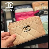 【ビックCC】CHANEL AW新作 フラグメントケース ベージュ