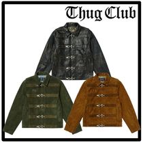 ★送料・関税込★THUG CLUB★Bio Soldier Leather Jacket★