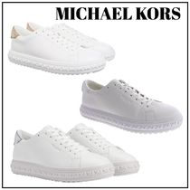 人気！【Michael Kors】Groveレースアップ シューズ スニーカー