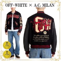 OFF-WHITE × AC MILAN スタジアムジャケット 125th /関送無料