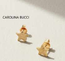 【CAROLINA BUCCI】18Kゴールドピアス　スターモチーフ