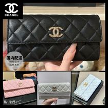 ◇新作 色が可愛い◇『CHANEL』24k 長財布