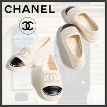 【軽量で肌触りの良いデザイン★】エスパドリーユ　CHANEL