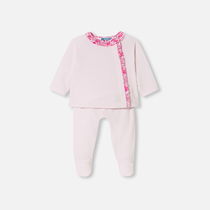 Jacadi Paris おしゃれ ベビー セットアップ 2点セット 1-12M