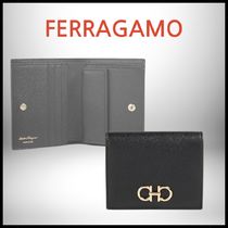 【FERRAGAMO】★ペブル加工レザー ウォレット★正規品・関税込☆