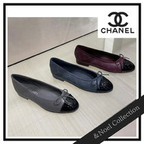 【マトラッセ＆ロゴ】CHANEL*フラットシューズ*バレリーナ４色