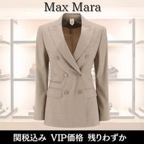 関税込★VIP価格【Max Mara】ピュアウール メランジ ジャケット