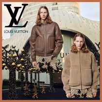 【リバーシブル】LV リバーシブルシアリングフードブルゾン