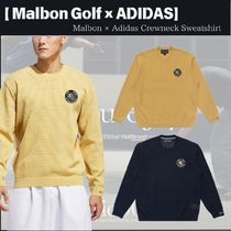 【Malbon Golf】Malbon × Adidas Crewneck Sweatshirt