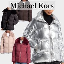 Michael Kors☆ファー襟付 キルティング パファー ジャケット