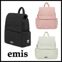 ★EMIS★ NYLON PADDED BACKPACK