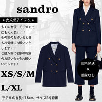 ＊人気＊  SANDRO　　ダブルブレスト スーツジャケット