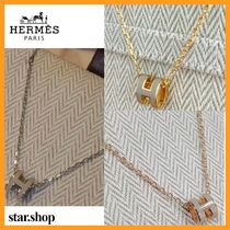 【人気マロン♪】 HERMES★Mini Pop Hペンダント ネックレス 3色