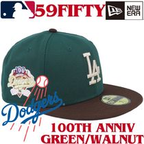 【海外限定】New Era 59FIFTY Los Angeles Dodgers Green/Walnut