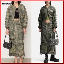 ☆可愛い☆【DIESEL】カモフラ ジャケット＆スカート 関/送込み