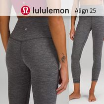 【lululemon】レギンス☆Align 25☆ハイライズ くるぶし グレー