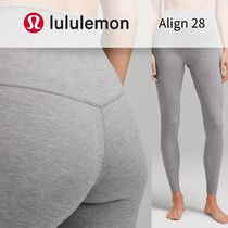 【lululemon】レギンス☆Align 28〇ハイライズ〇フル丈〇グレー