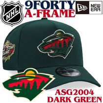 【海外限定】New Era 9FORTY A-frame NHL Minnesota Wild Green