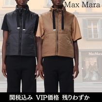 関税込★VIP価格【Max Mara】テクニカルキャンバスショートジレ