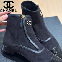 【上品スタイルに】【CHANEL】ショートブーツ