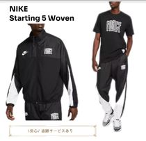 追跡有 Nike Starting 5 Woven ジャケット&パンツ セット バスケ