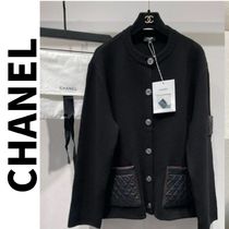 《24B》CHANEL ジャケット カシミヤ & ラムスキン