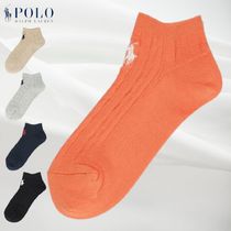 【POLO RALPH LAUREN】ケーブル柄 スニーカー丈 ソックス