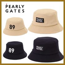 GOLF *PEARLY GATES* フロントネームハット (UNISEX)*Navy/Beige